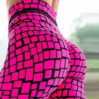 

OEM custom leggins workout sport yoga gym printed women running leggings fitness