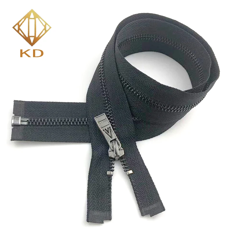

Wholesale 70cm #5 Black Metal Zipper For Clothing, Customer's color