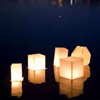 chinese floating paper lanterns