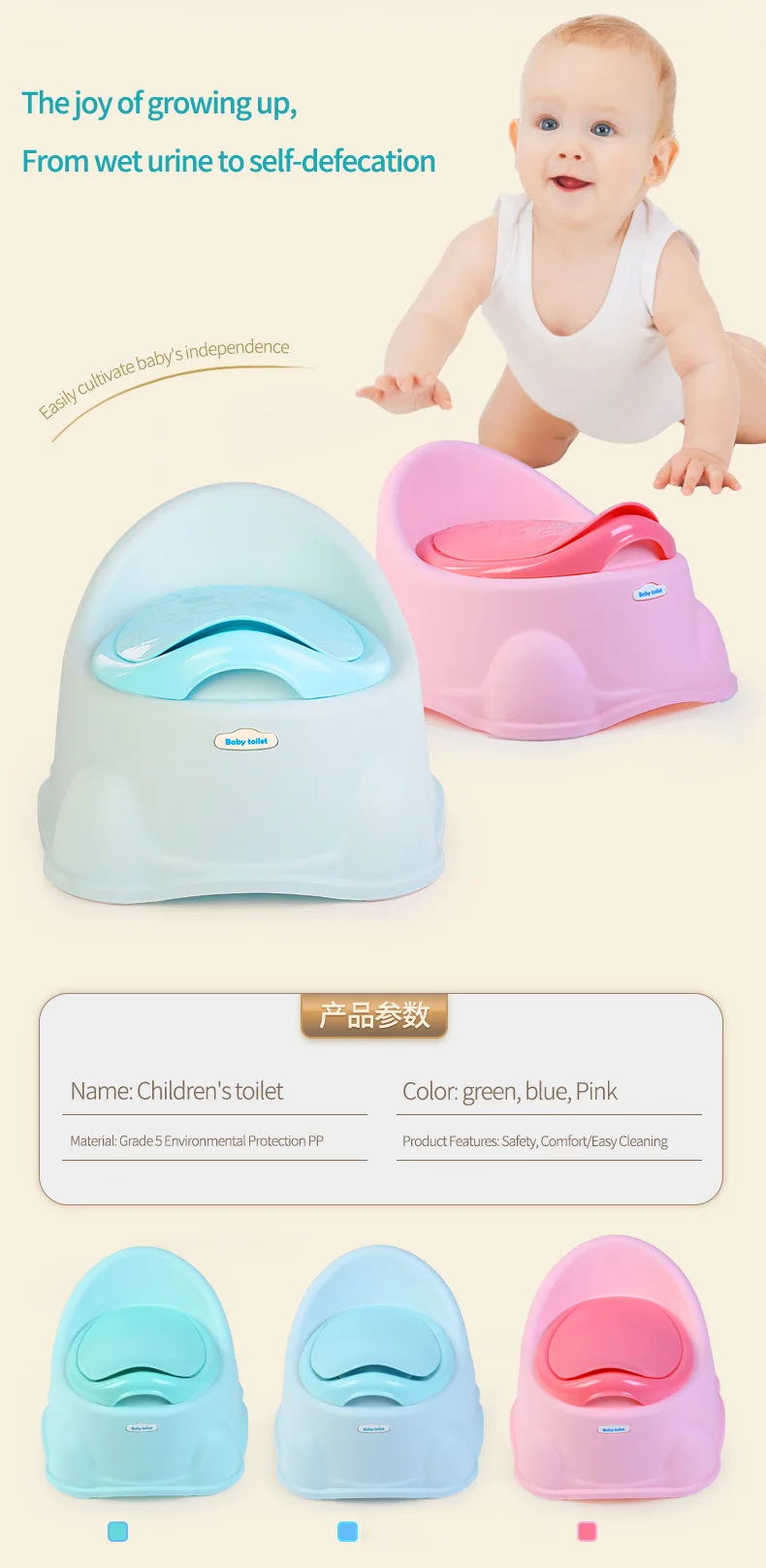 2 In 1 Potty Training Seat Potty Chair Toilet Seat Reducer Portable