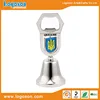 Collection custom made Ukraine countries flag tourist souvenir wholesale dinner bell