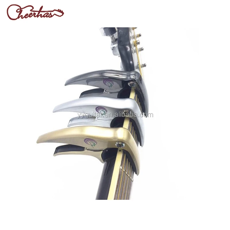 

Zinc Alloy Guitar Capo, Gold silver black