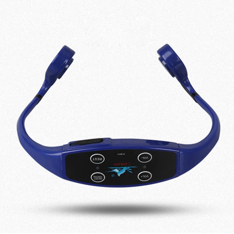 

Waster Sports Teaching Real Time Communication H-903 Swimmer Waterproof Wireless Bone Conduction Headset for Swimming Training