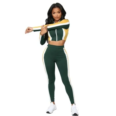 

2348 new winter tracksuit 2018 top pants set women sweatsuit set, As shown