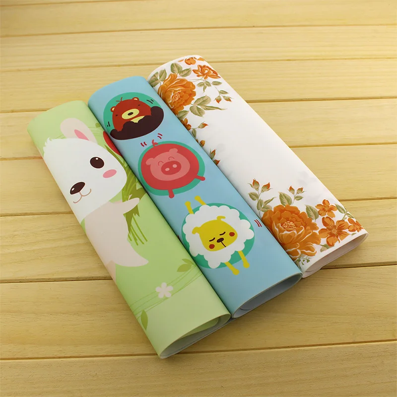 Hot!!Eco-friendly Heat Resistant Cartoon Silicone Rubber Hot Pads Place Table Mats