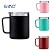 12 oz Coffee Mug Vacuum Insulated Stainless Steel Tumbler Cup With Lid Handle Gifts For Men Women Perfect For Home Camping