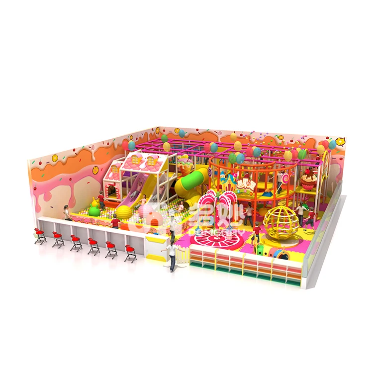 

Children Play Center Equipment Adolescent Entertainment Concise Style Theme Park Indoor Playground Pvc Foam Tube Playground