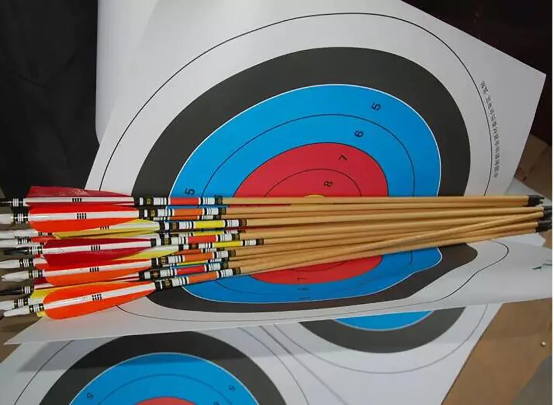 40/60cm Paper Archery Targets For Shooting 5/10 Ring Bullseye Archery