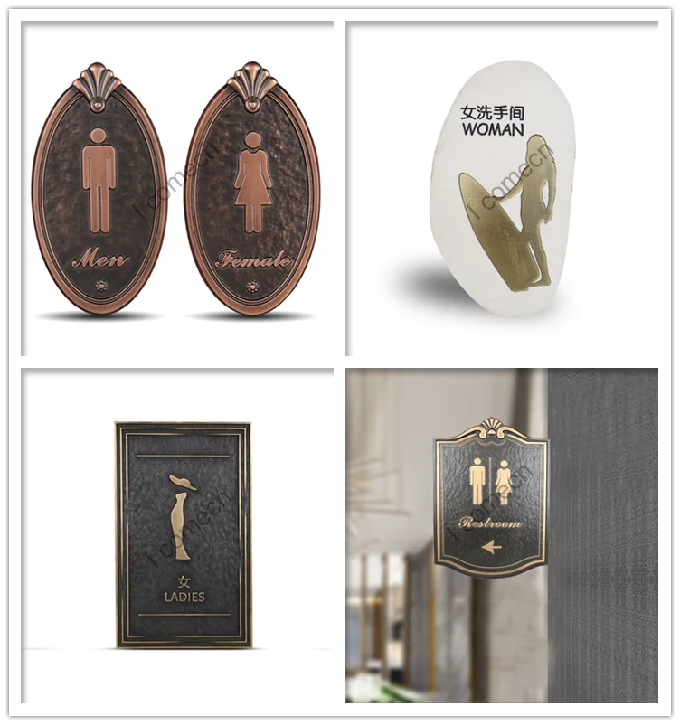 Laser Cut Good Quality Business Letter and logo Antique Bronze Advertising Signs.png