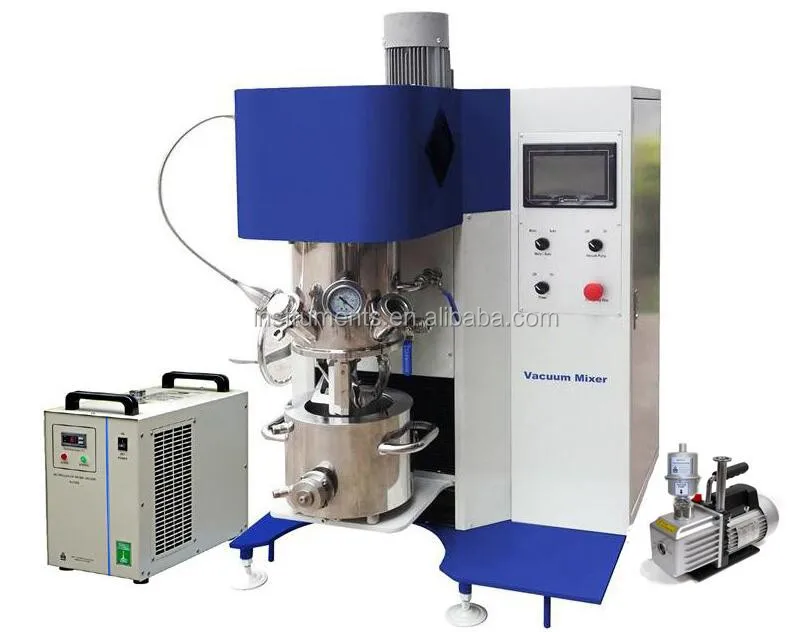 Laboratory Tri-shaft Planetary Vacuum Mixer/mixer For Chemical Plant ...