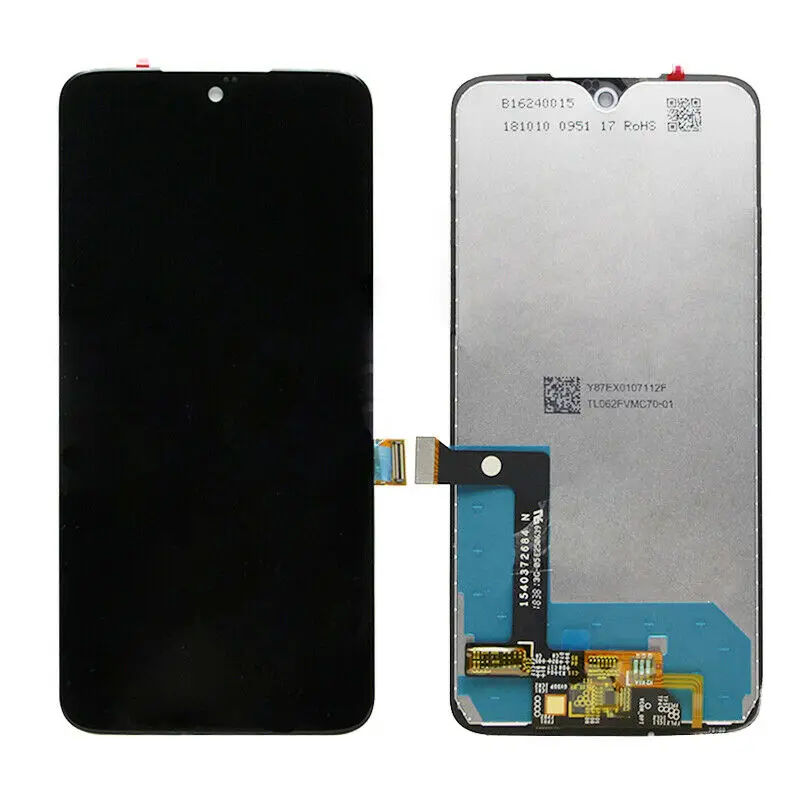 

For Moto G7 XT1962 LCD Touch Digitizer Assembly Screen Replacement 6.2'', Black