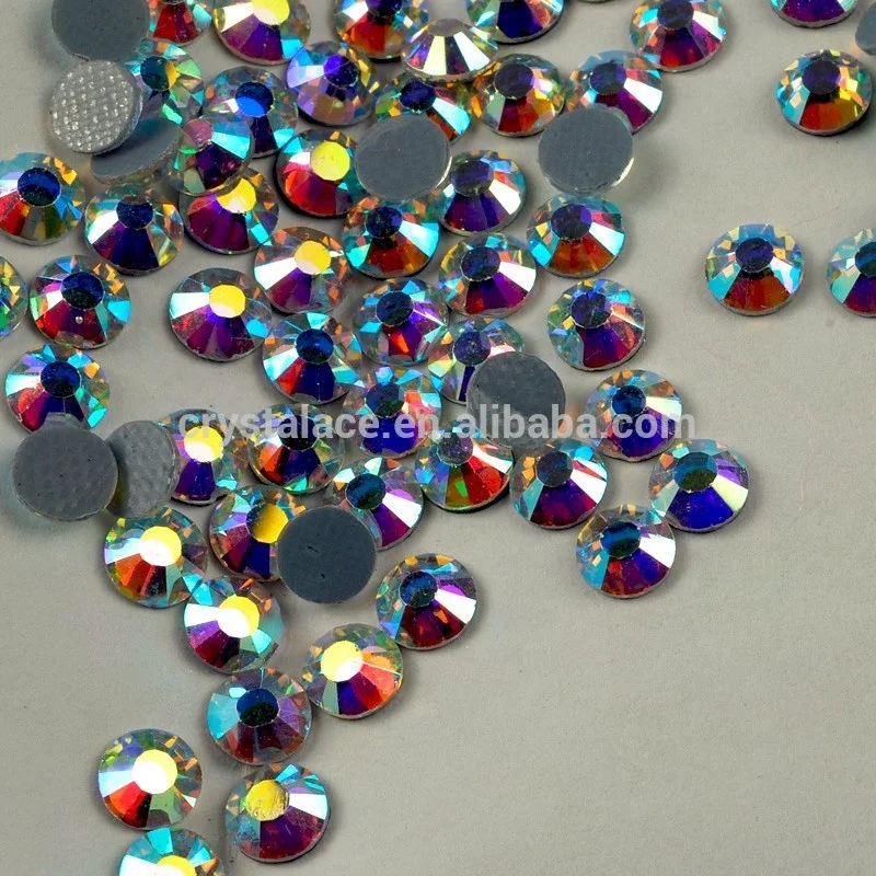 

Hot fix crystal AB rhinestones  1440 pcs packing