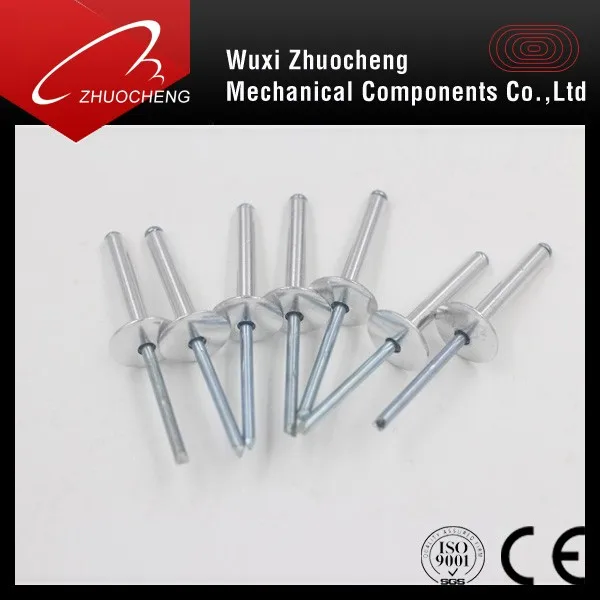 Large head blind rivets