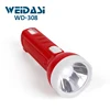 plastic body powerful hand torch light flashlights rechargeable led