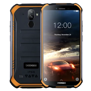 Dropshipping Orange DOOGEE S40 RAM 3GB+32GB Rugged Mobile Phones IP68/IP69K 4650mAh 5.5 inch Android 9.0 Smartphone