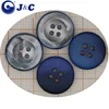 blue bottom white MOP shell buttons,pearl shell buttons,mother of pearl shell buttons