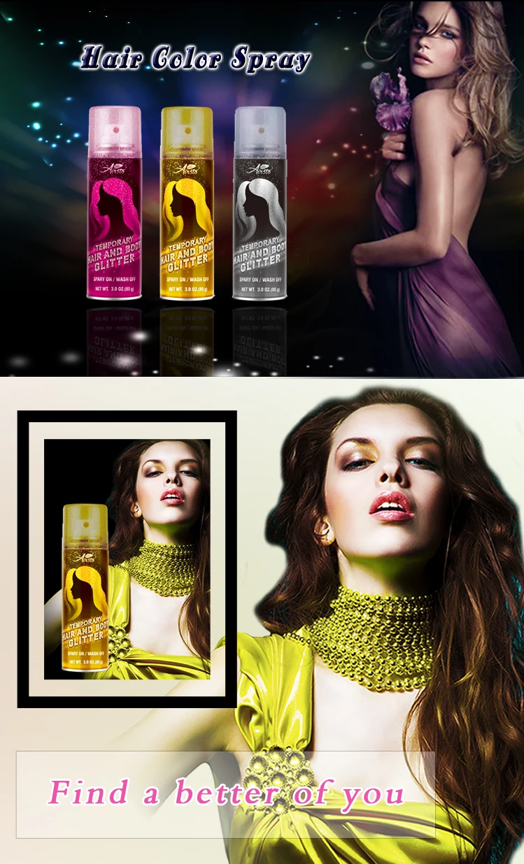 Aerosol Color Hair Spray Buy Hair Colour Spray,Color Hair Spray,Hair