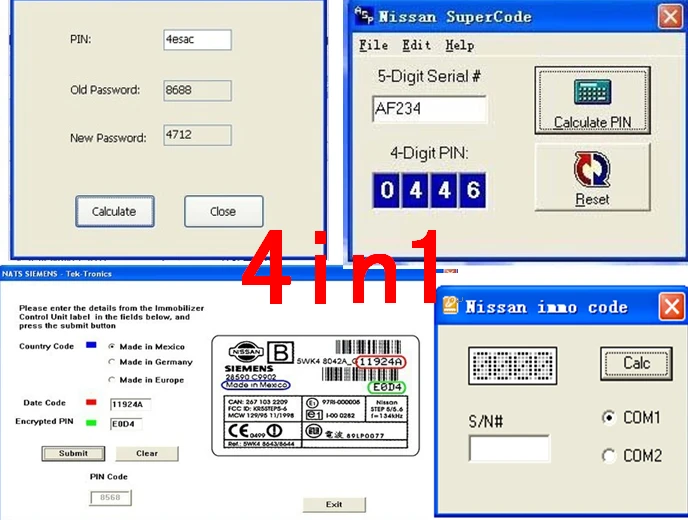 Калькулятор пин кодов иммобилайзера hyundai онлайн