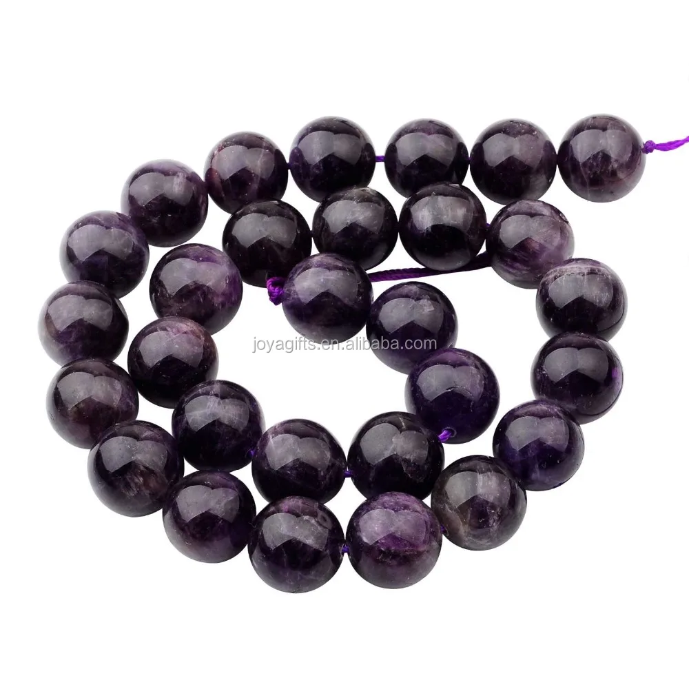 

Wholesales loose semi precious stone 14MM Round Amethyst Beads 06Z0001-14MM for DIY Jewelry making approx 28PCS STRANDS