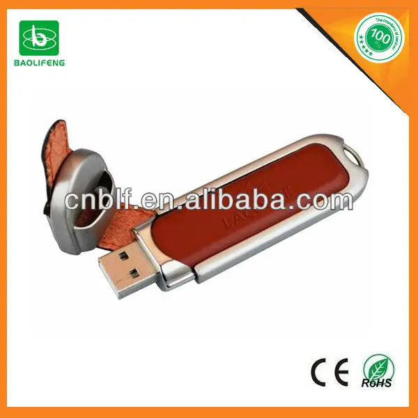 China manufacturer leather case usb flash drive 4gb,8gb,16gb mini usb pendrive,printing logo - ANKUX.COM