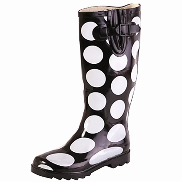 clear rubber rain boots