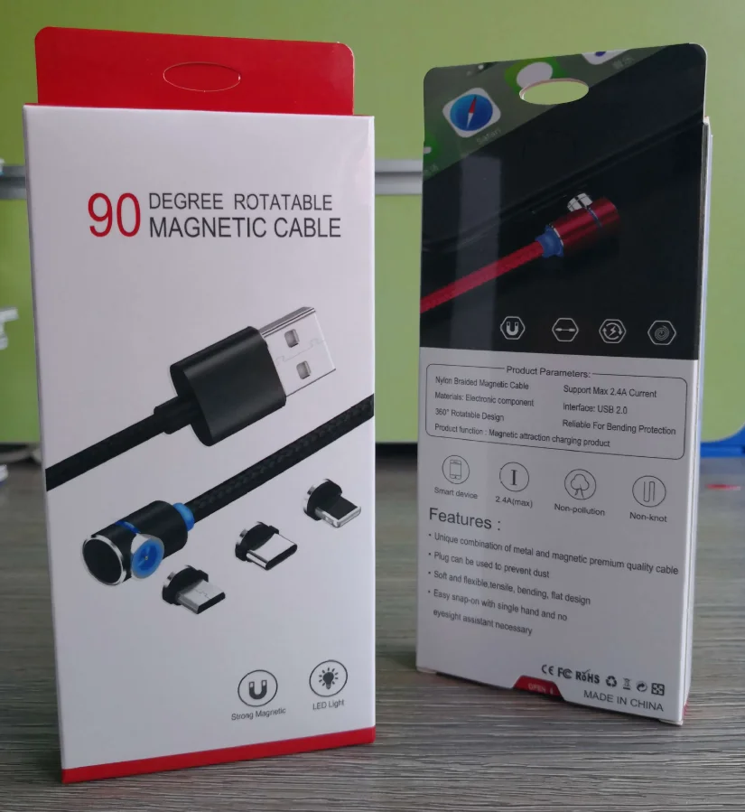 
High Quality smart TYPE C custom fast nylon braid cable usb 