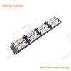 2U 19'' 48 Ports RJ45 Krone Jackets,Steel Bracket Cat6 Patch Panel