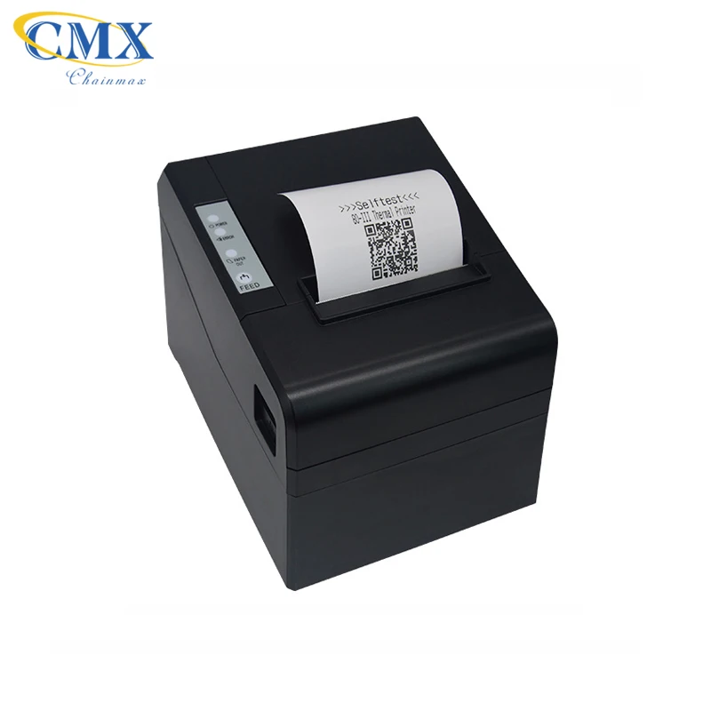 

Restaurant android thermal printer pos 80 printer auto cutter With USB / LAN / RS232 Interfaces, N/a