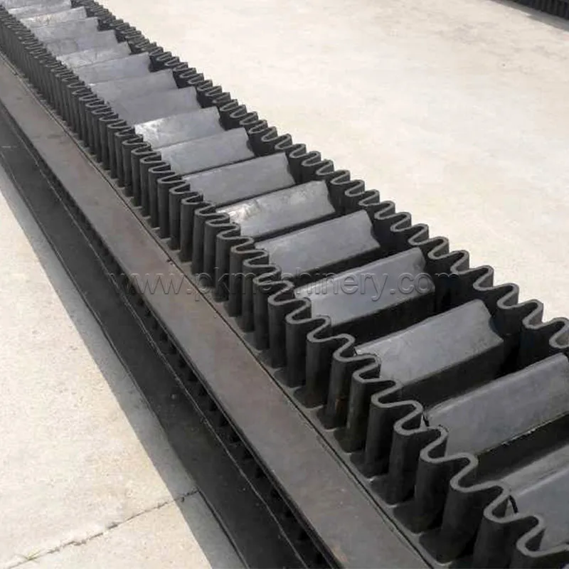 Food Inclined Belt Conveyor For Corn 