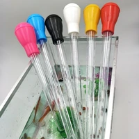 

50ML Aquarium Pipette Dropper for chemical use dropper or pipette barbecue Water Changer Or Aquarium fish tank cleaning Coral Ta
