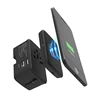 The most popular products 2019 2.4A max multi-function usb magnetic charger universal global adapter with wireless charger