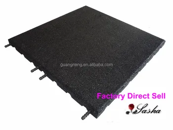 Outdoor Sports Court Recycled Tire Rubber Flooring Driveway Pavers