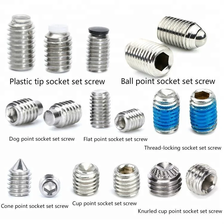 M1.6 304 A2-70 Stainless Grub Screws Steel Cup Point Hex Socket Set Screws 1PCS 