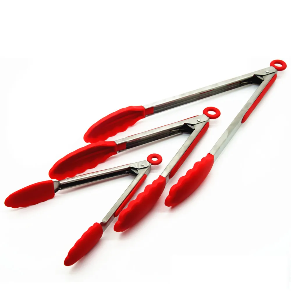 

Benhaida Kitchen Utensils Stainless Steel Food Serving Kitchen Grill Cooking BBQ Tongs, All colors from pantone sheet