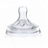 BPA Free Crystal Clear Infant Pacifier Nipple For Feeding Bottle Baby Silicone Pacifier