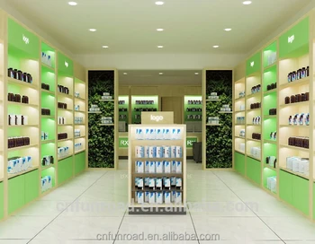 Wooden Pharmacy Furniture Counter Design For Retail Pharmacy Shop