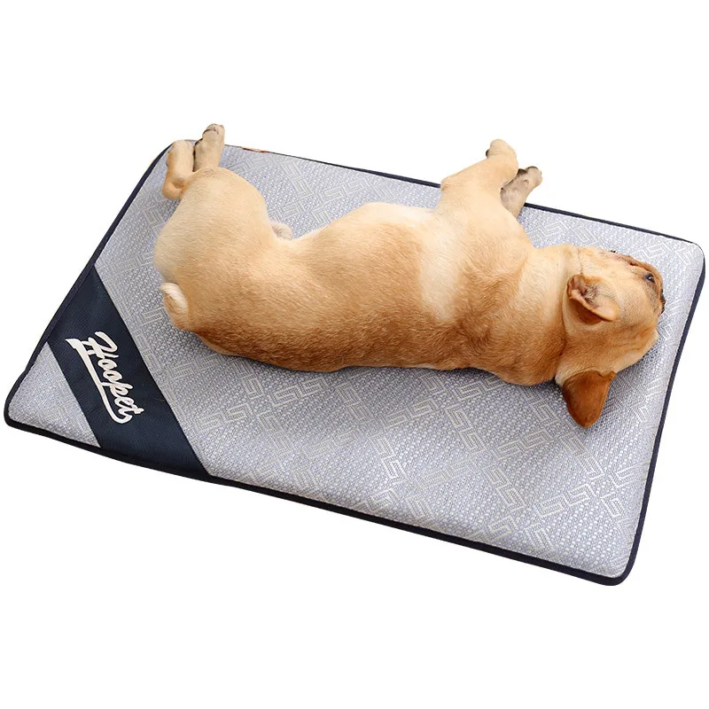 

Anti Damp Floor Pet Dog Summer Cooling Bed Mat, As photo
