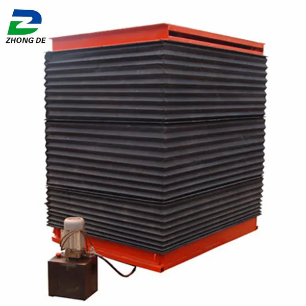 Best Price Scissor Lift Bellow Covers For Tracked Elevating Device