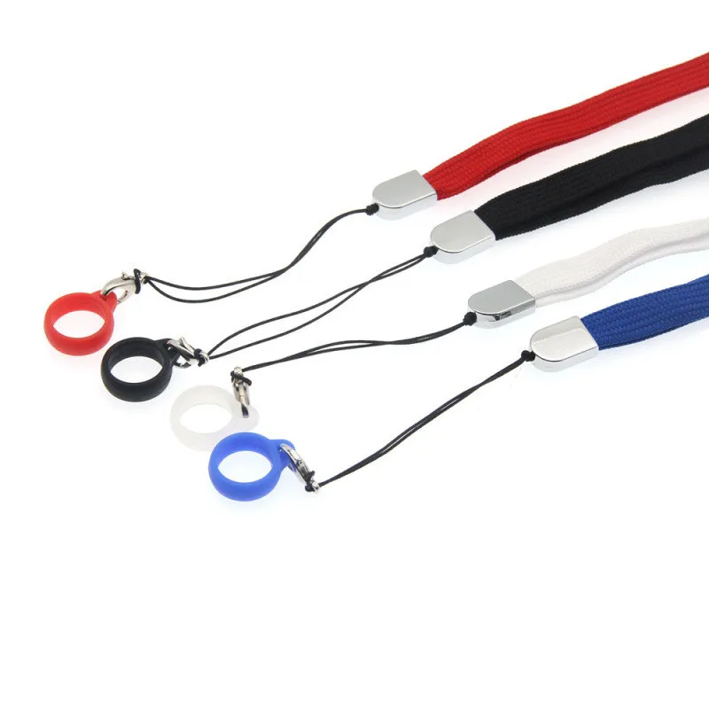 

Best quality ecig flat vape pen pod lanyard for juul battery lanyard for myle battery lanyard band for easy carrying, Black;white;red;blue