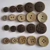factory supplies the pure natural coconut shell button two Holes four Holes coconut button clothing accessories button wholesale