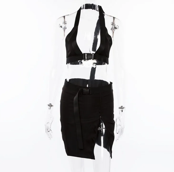 

X86536B ladies crop top and skirt set women sexy club wear dress, As picture