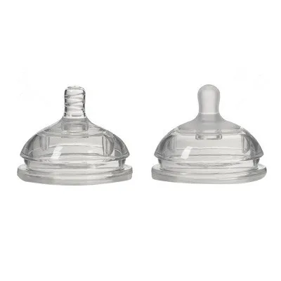 

YDS Food Grade Silicone Baby Feeding Bottle Nipple for Feeding Babies, Transparent