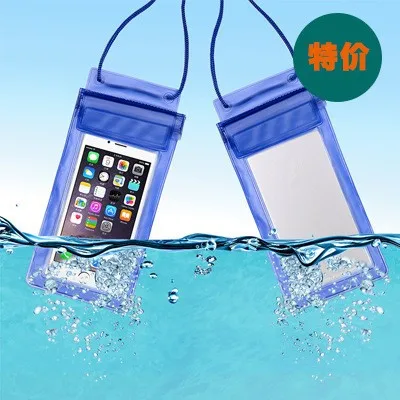 High Quality Universal Water Proof PVC Mobile Phone Cases Waterproof Bag/Pouch ,Water Proof Cell Phone Bag