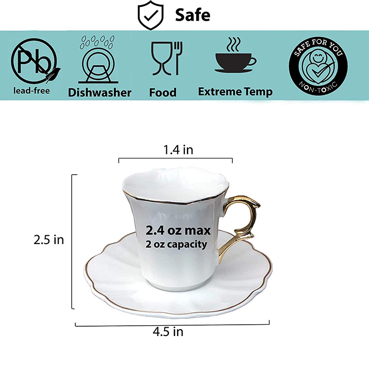 Small Turkish Coffee White Espresso Ceramic Cup - Buy Cup,Ceramic Cup ...