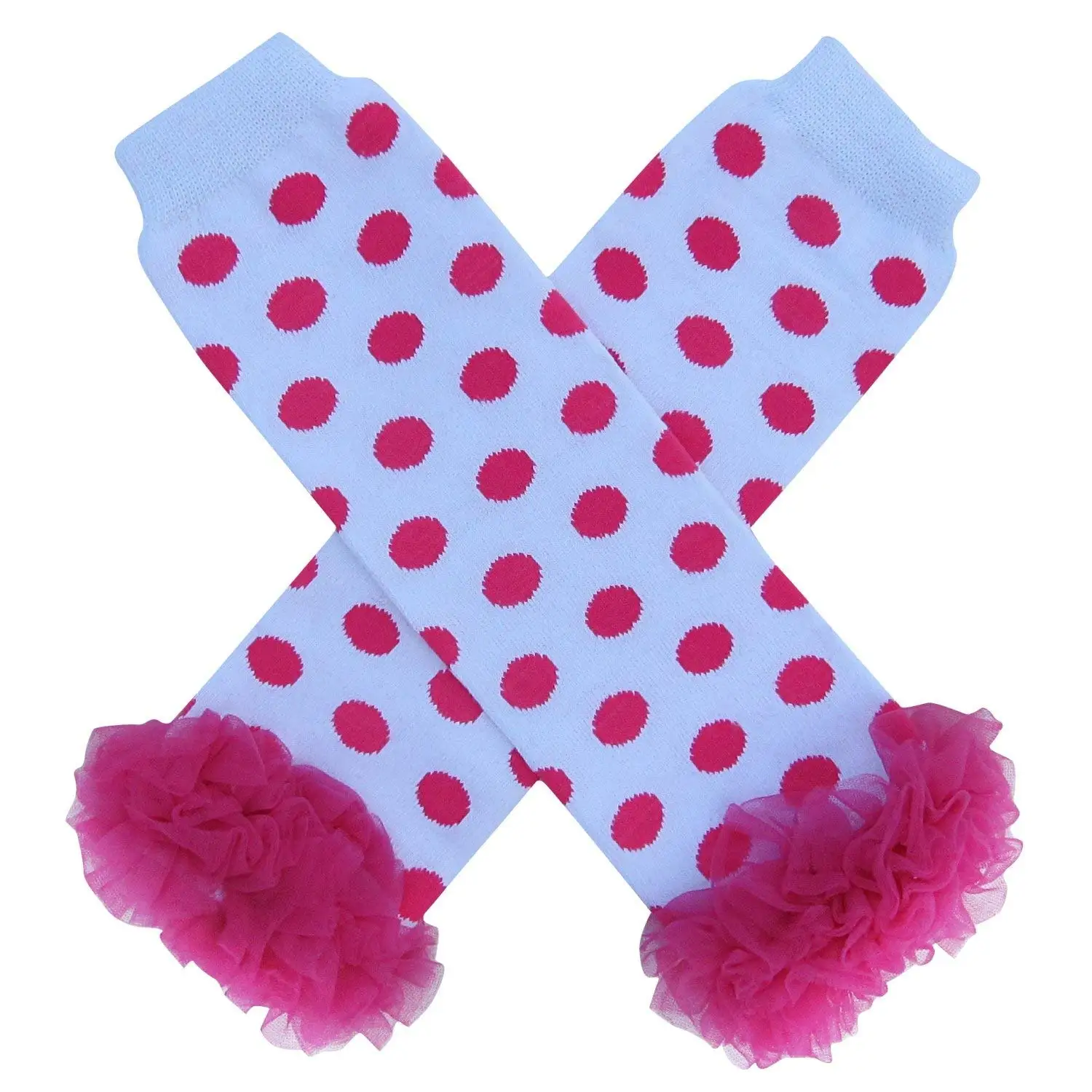 Super Solids So Sydney Baby Toddler Little Girl Chiffon Ruffle Tutu Leg Warmers