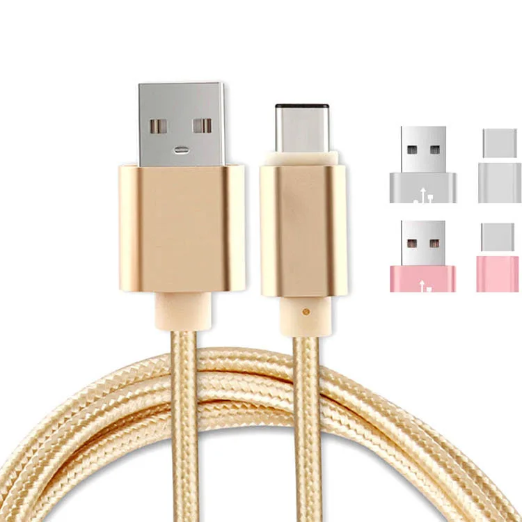 

New Usb Type C Nylon Cable,1M 2.0A Fast Charger Usb-C USB Cable, N/a