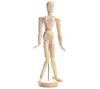 4.5 Inch 8 Inch 12 Inch Art Sketching Model Wood Doll Movable Joint Drawing Wooden Body Manikin