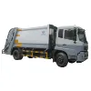 dongfeng 4x2 right hand drive garbage collection equipment 10 ton 15m3 waste compactor side load 10-ton refuse container truck