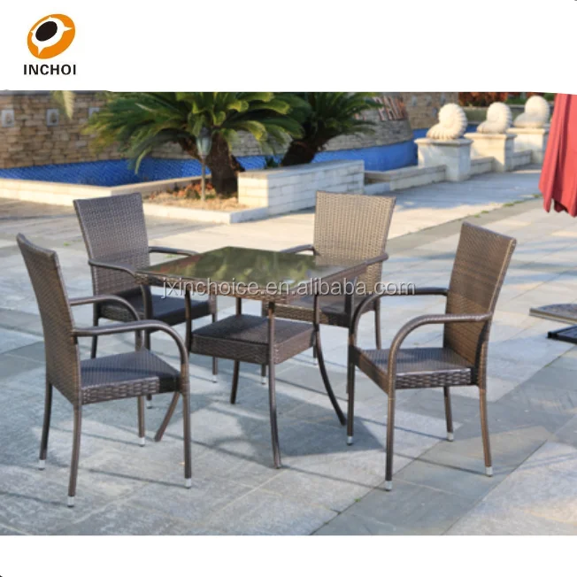 6 Seater Outdoor Rattan Dining Table Set Garden Furniture Buy Rattan