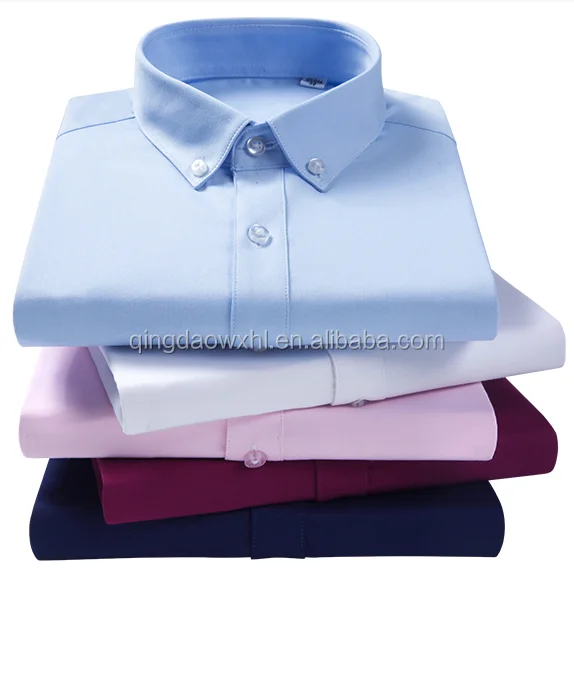 

Elegant men's business shirts with button down, Different color